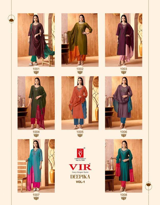 Vir deepika vol 1 Kurti wholesale suppliers in Mumbai
